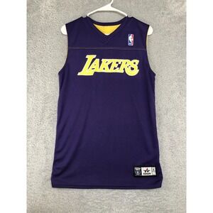 Ymca NBA Lakers Jersey Youth Size S 8 Multicolor Reversible